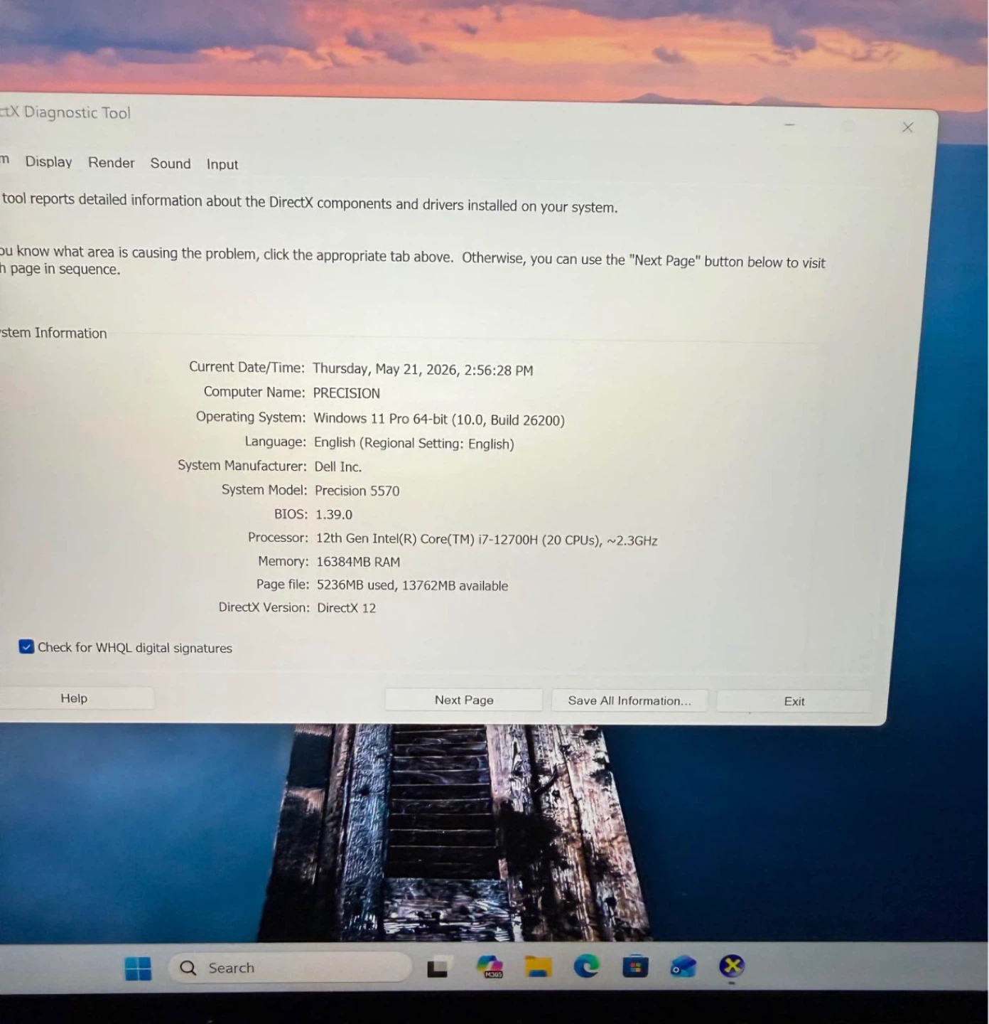Laptop Dell precision 5570  Touch Screen 4k display resolution - photo 5
