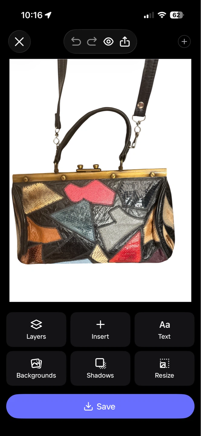 Caprice Patchwork Leather Handbag