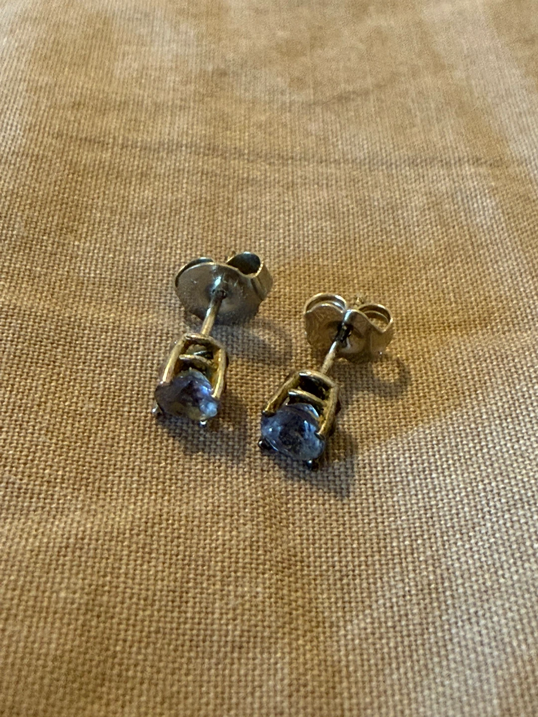 White gold diamond Earrings. free blue crystal earrings silver - photo 4