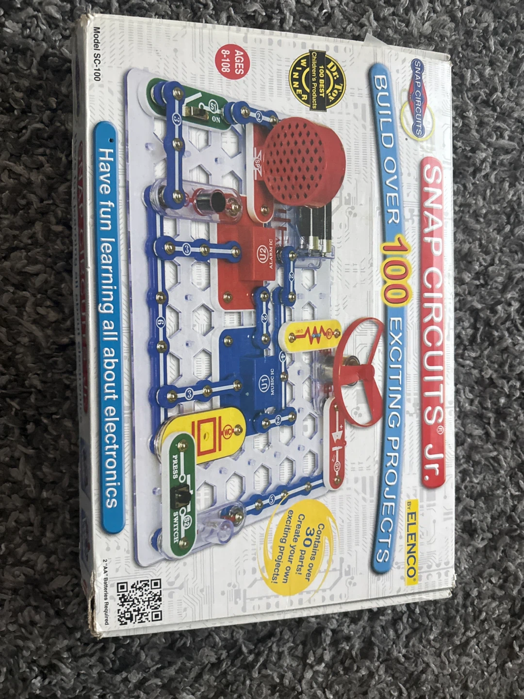Elenco Snap Circuits Jr. Electronic Discovery Kit