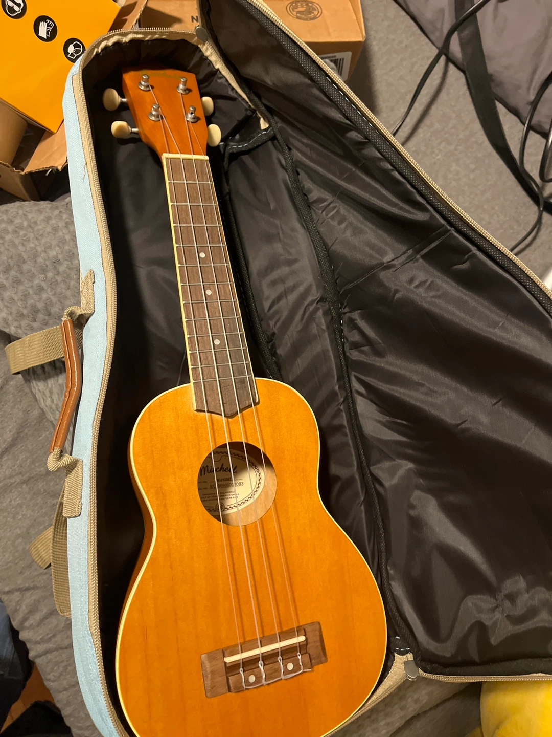 Ukulele with Case