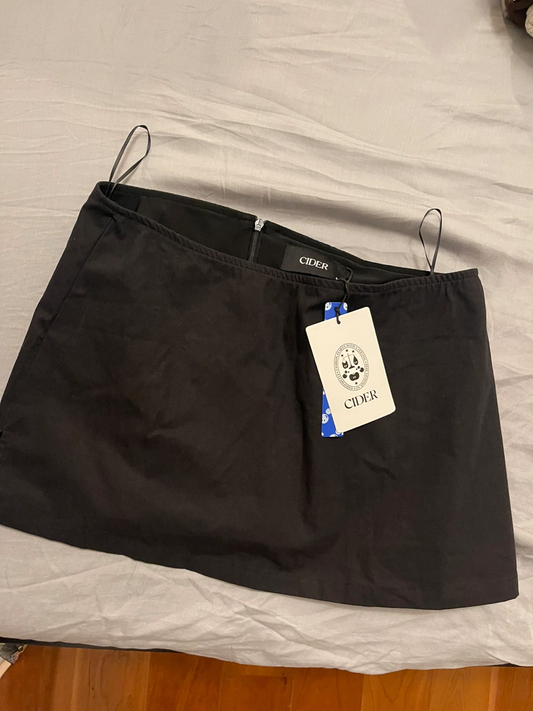 Cider Black Mini Skirt - photo 2