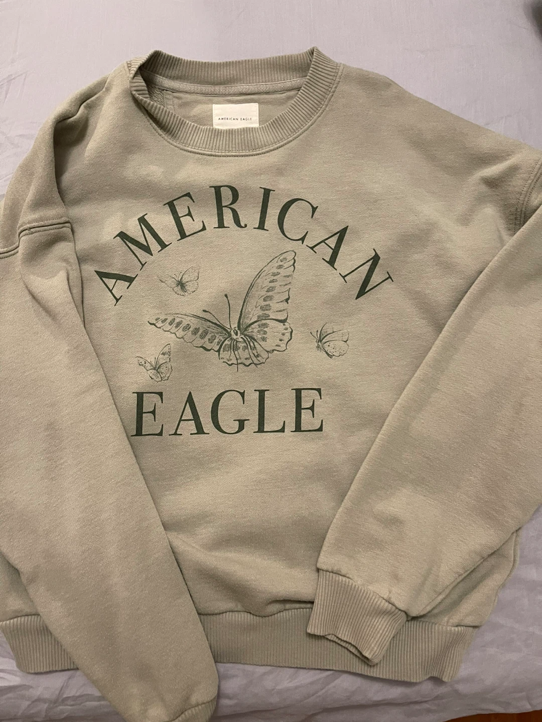 American Eagle Butterfly Graphic Sweatshirt