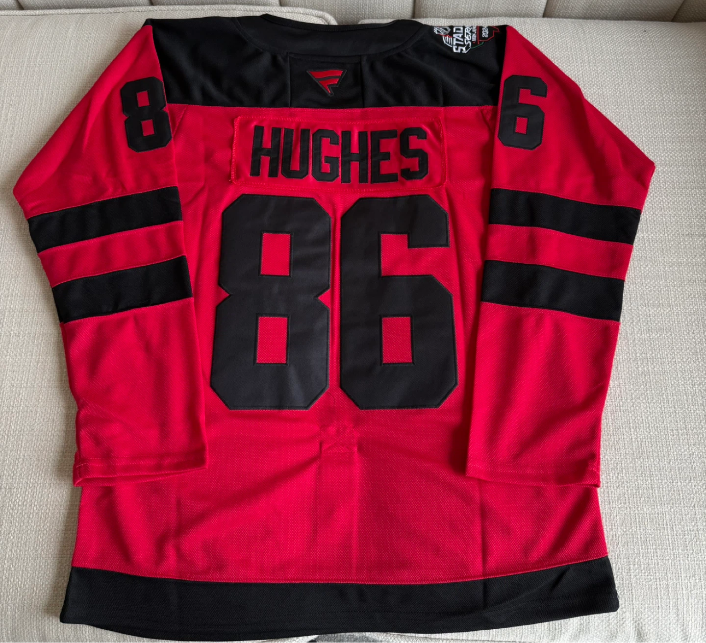 New Jersey Devils Hughes #86 Hockey Jersey - photo 2