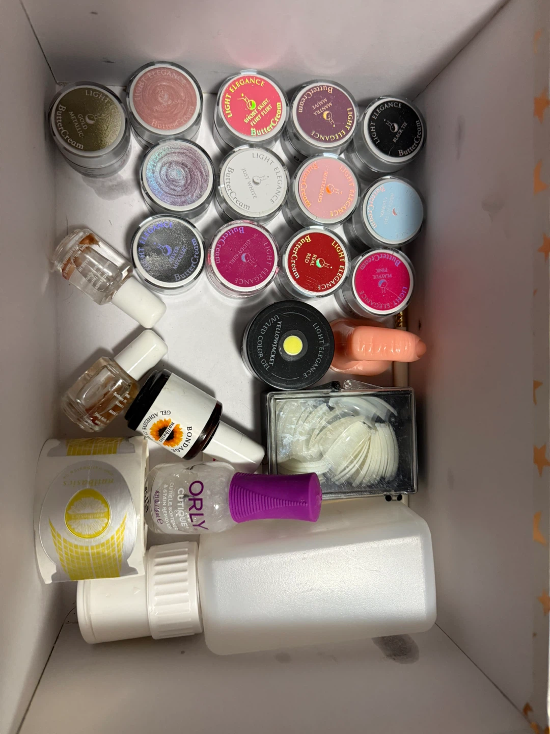Gel nail supplies