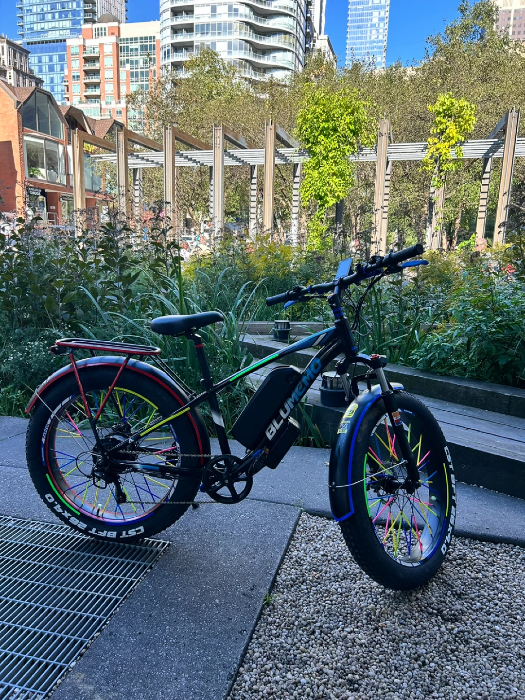 Blumo Fat Tire Electric Bike - photo 4