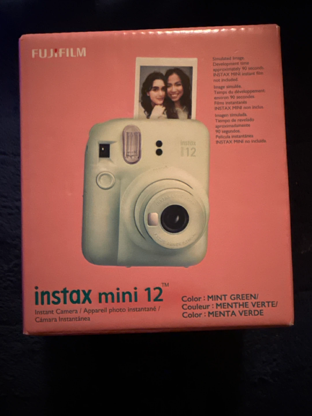 Fujifilm Instax Mini 12 Instant Camera - Mint Green