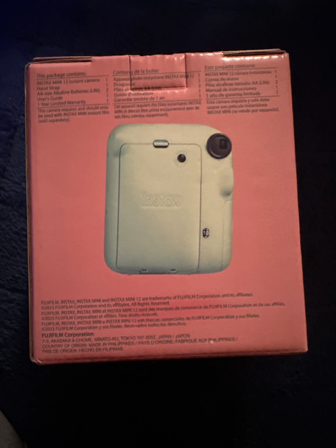 Fujifilm Instax Mini 12 Instant Camera - Mint Green - photo 2