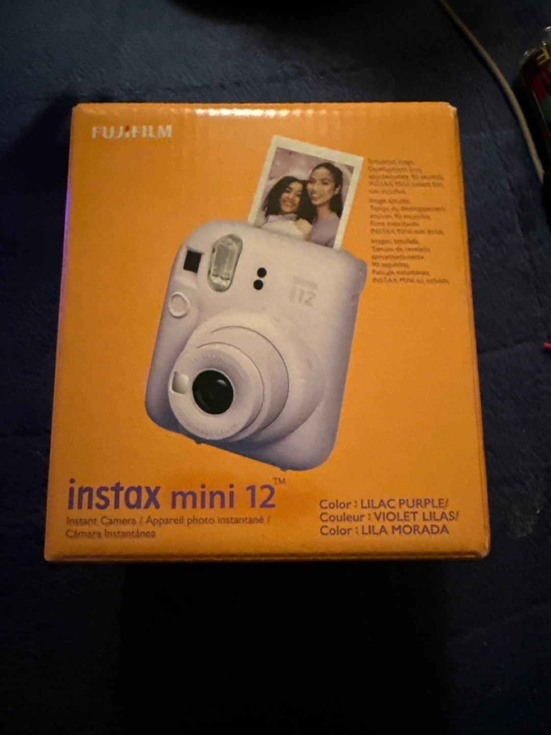 Fujifilm Instax Mini 12 Lilac Purple Instant Camera
