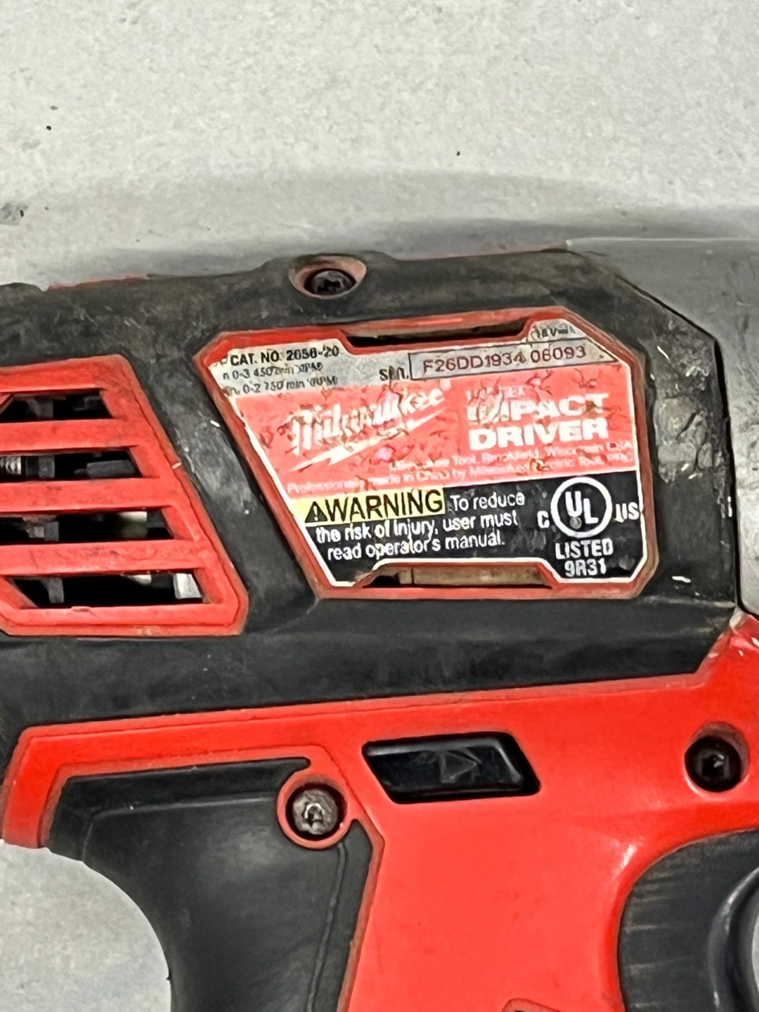 Milwaukee Impact Driver - photo 3