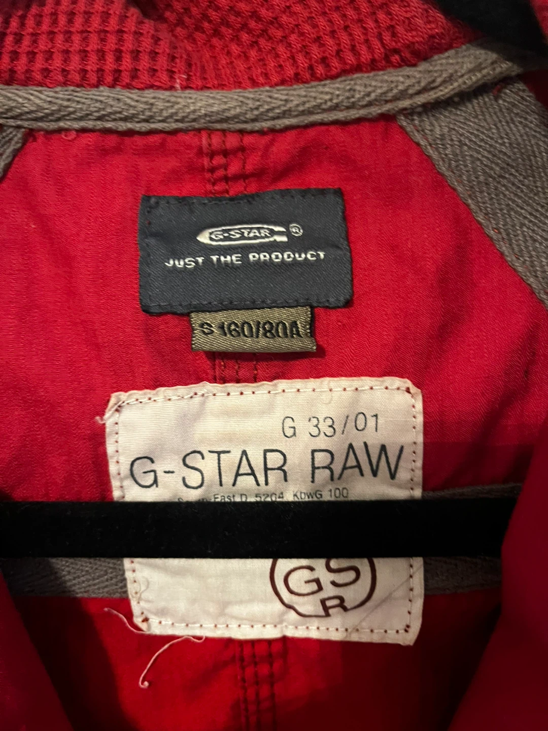 G-Star Raw Red Jacket - Size S - photo 2