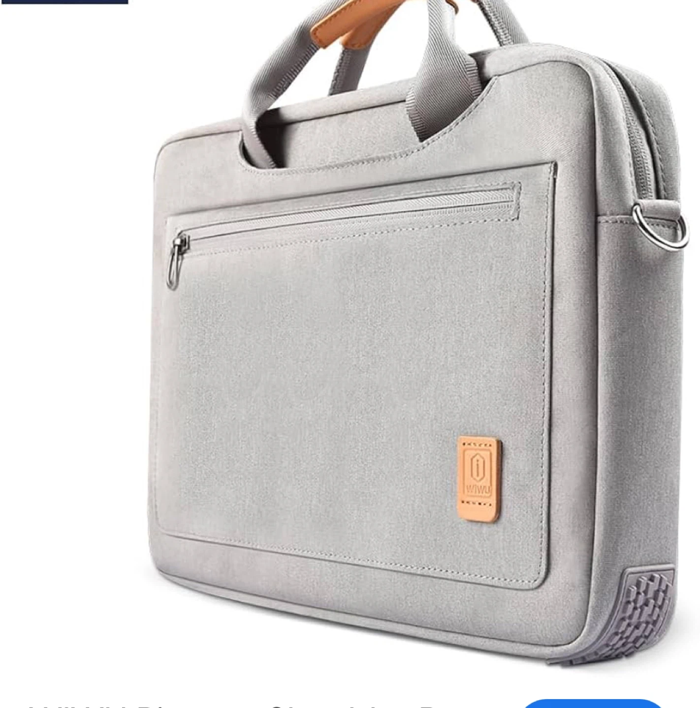 14" Laptop Bag Grey with KAVU Inner Sleeve