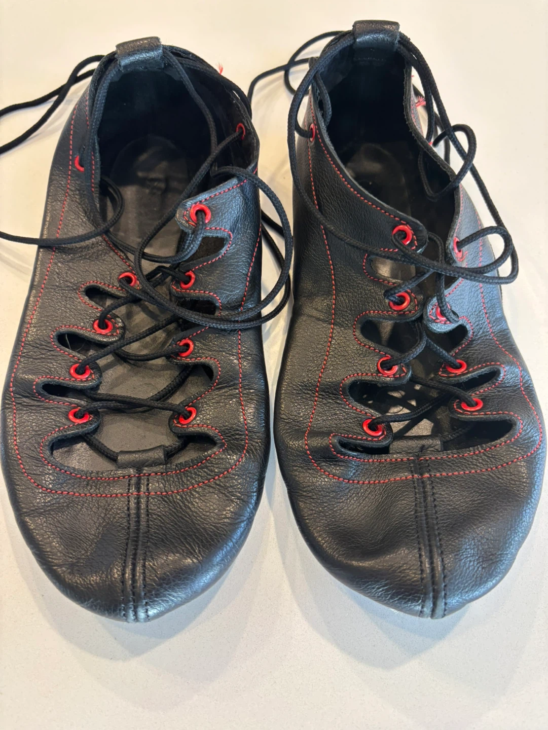 Highland Dance Size 5 Ghillies Shoes For Sale - photo 3
