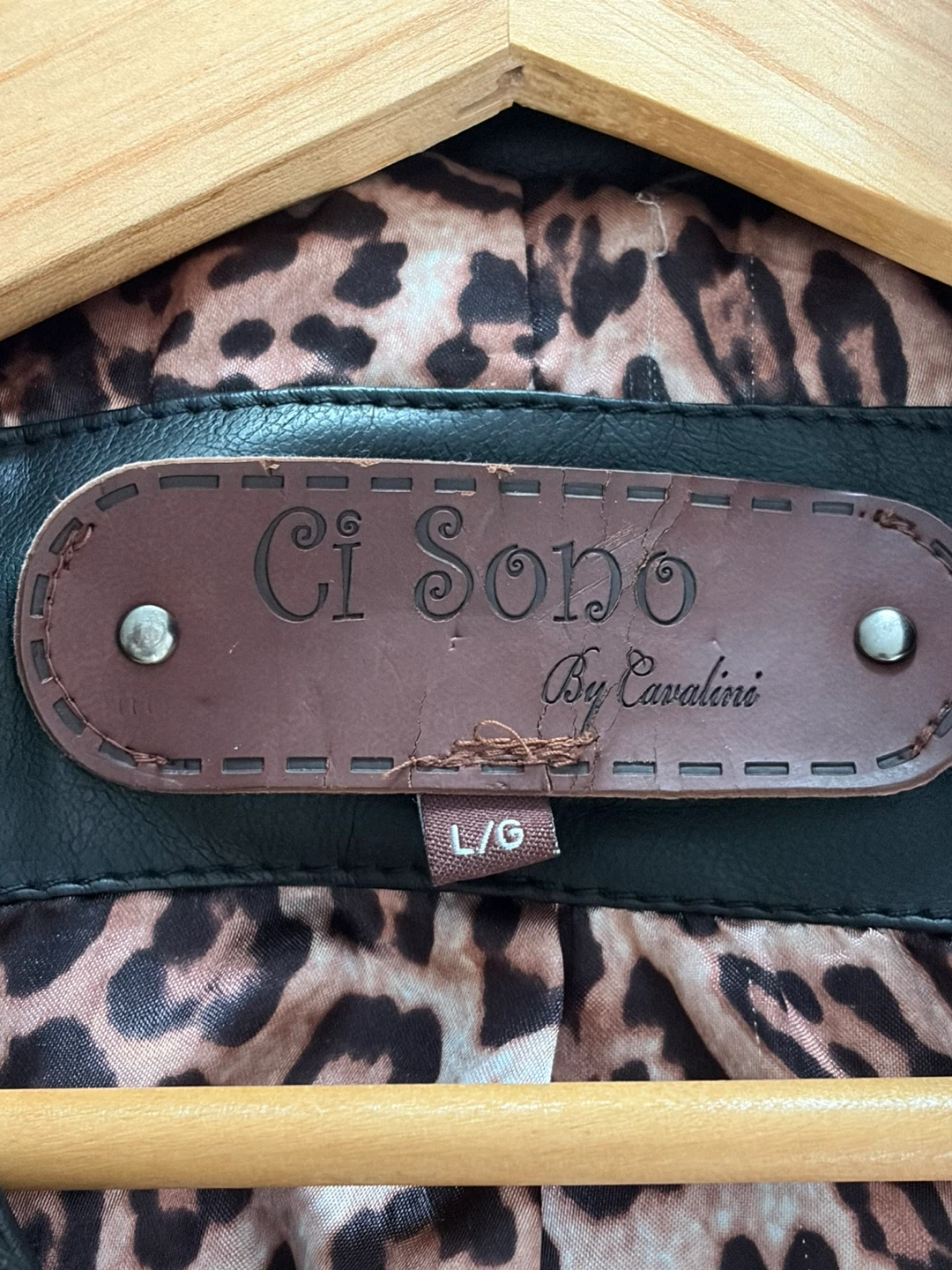 Ci Sono By Cavalini Faux Leather Jacket - photo 2