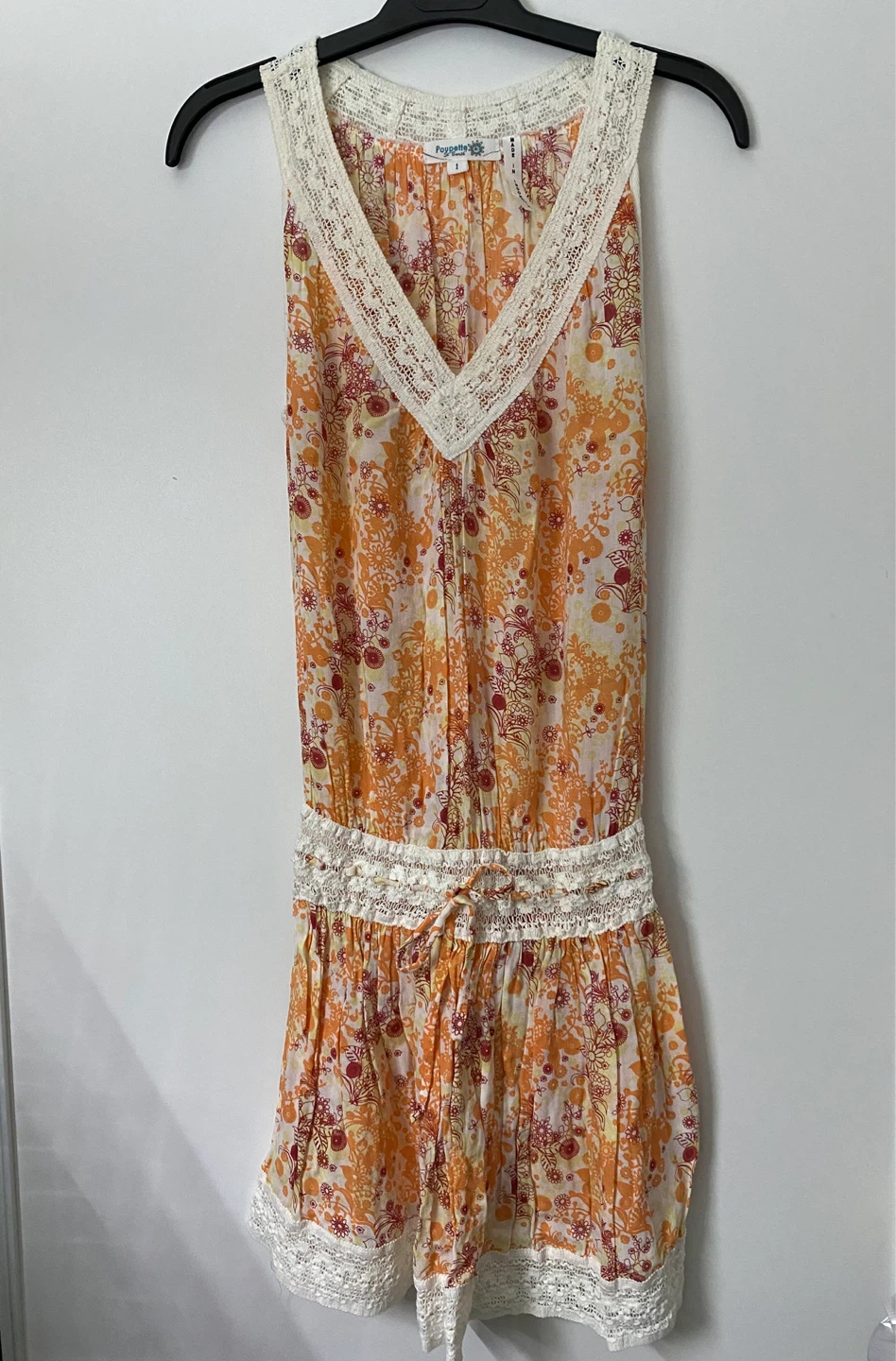 Poupatte Sleeveless Floral Dress Size 1