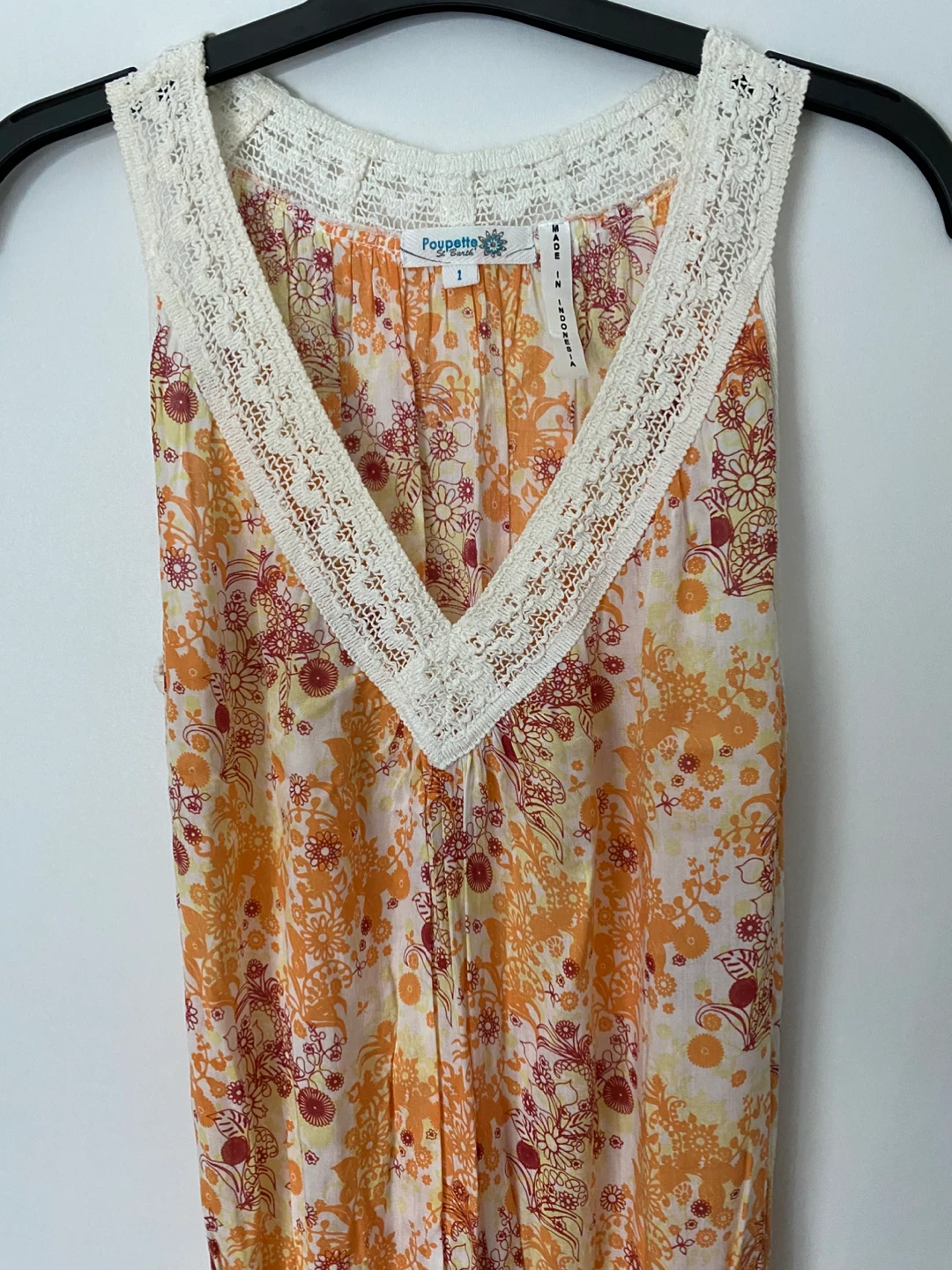 Poupatte Sleeveless Floral Dress Size 1 - photo 3