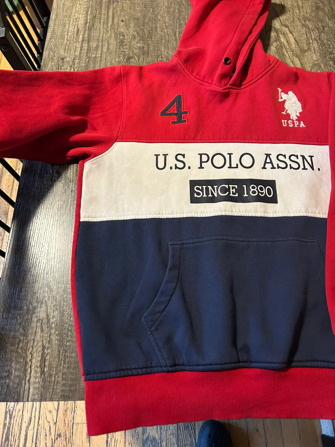 U.S. Polo Assn. Colour Block Hoodie - photo 3