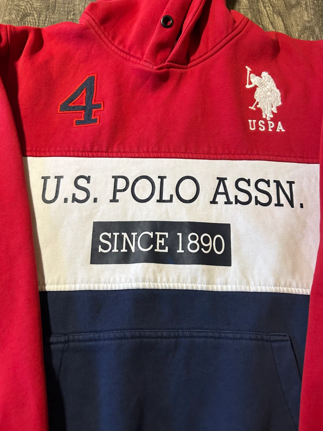 U.S. Polo Assn. Colour Block Hoodie - photo 2