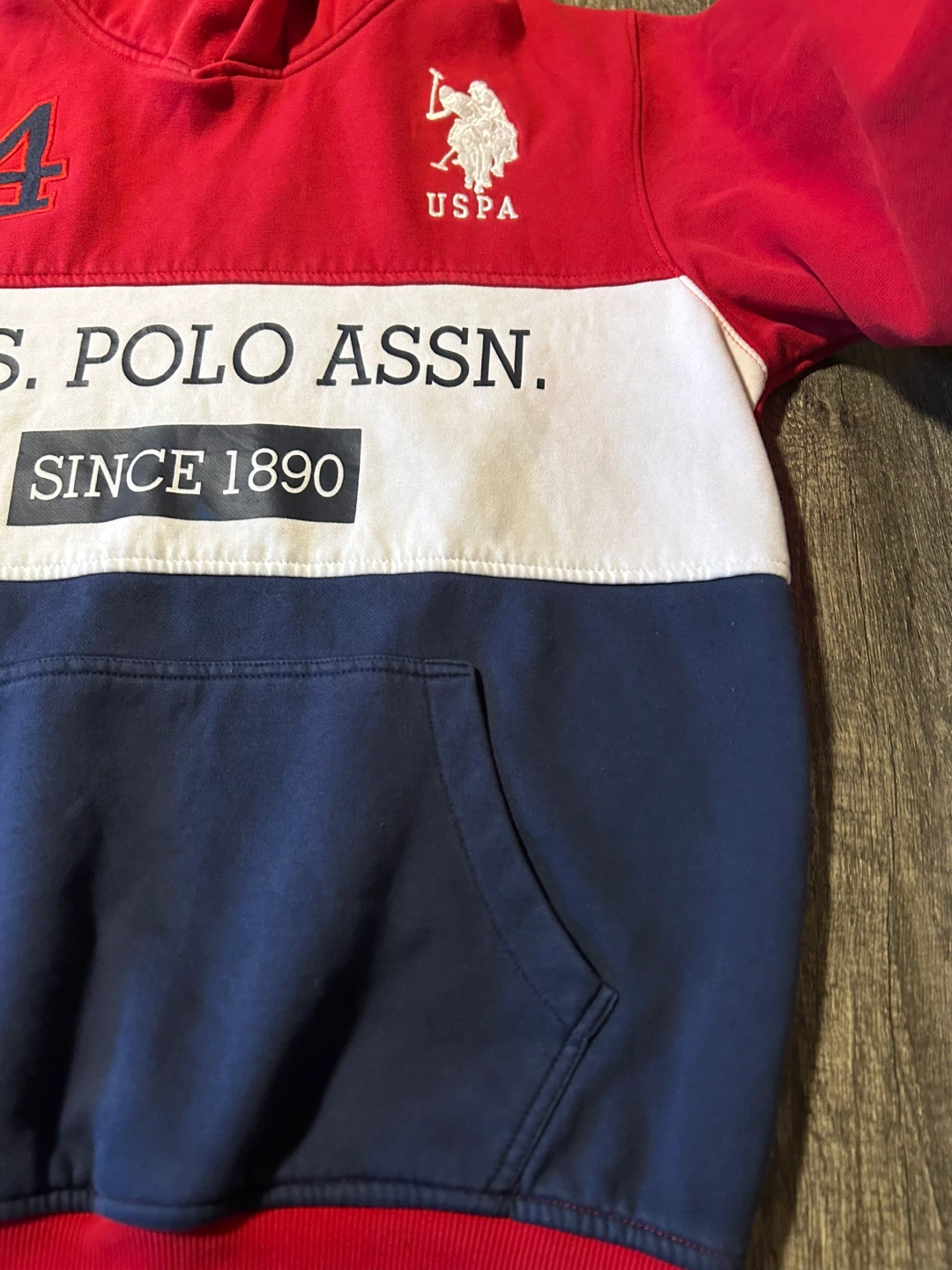 U.S. Polo Assn. Colour Block Hoodie - photo 4