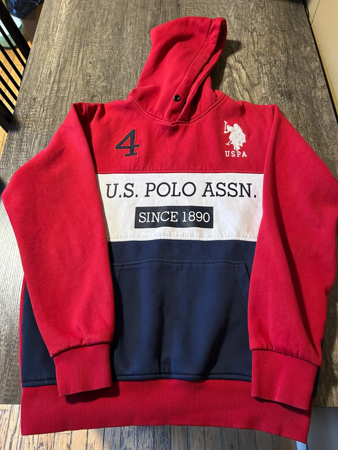 U.S. Polo Assn. Colour Block Hoodie