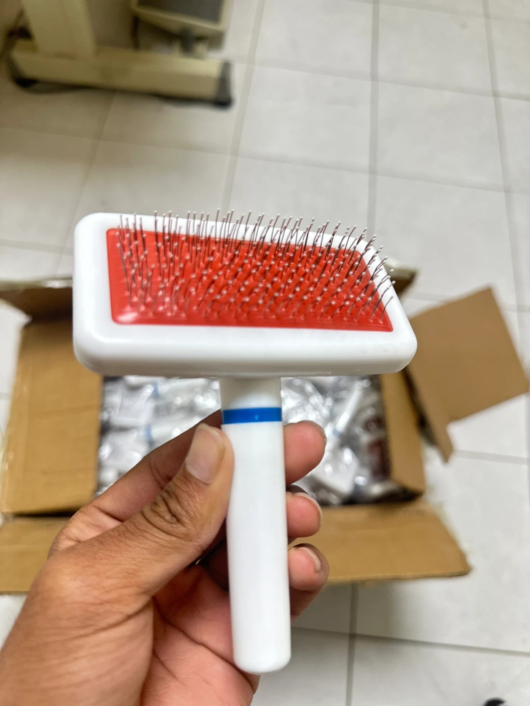 Pet Grooming Slicker Brush for Dogs & Cats - photo 3