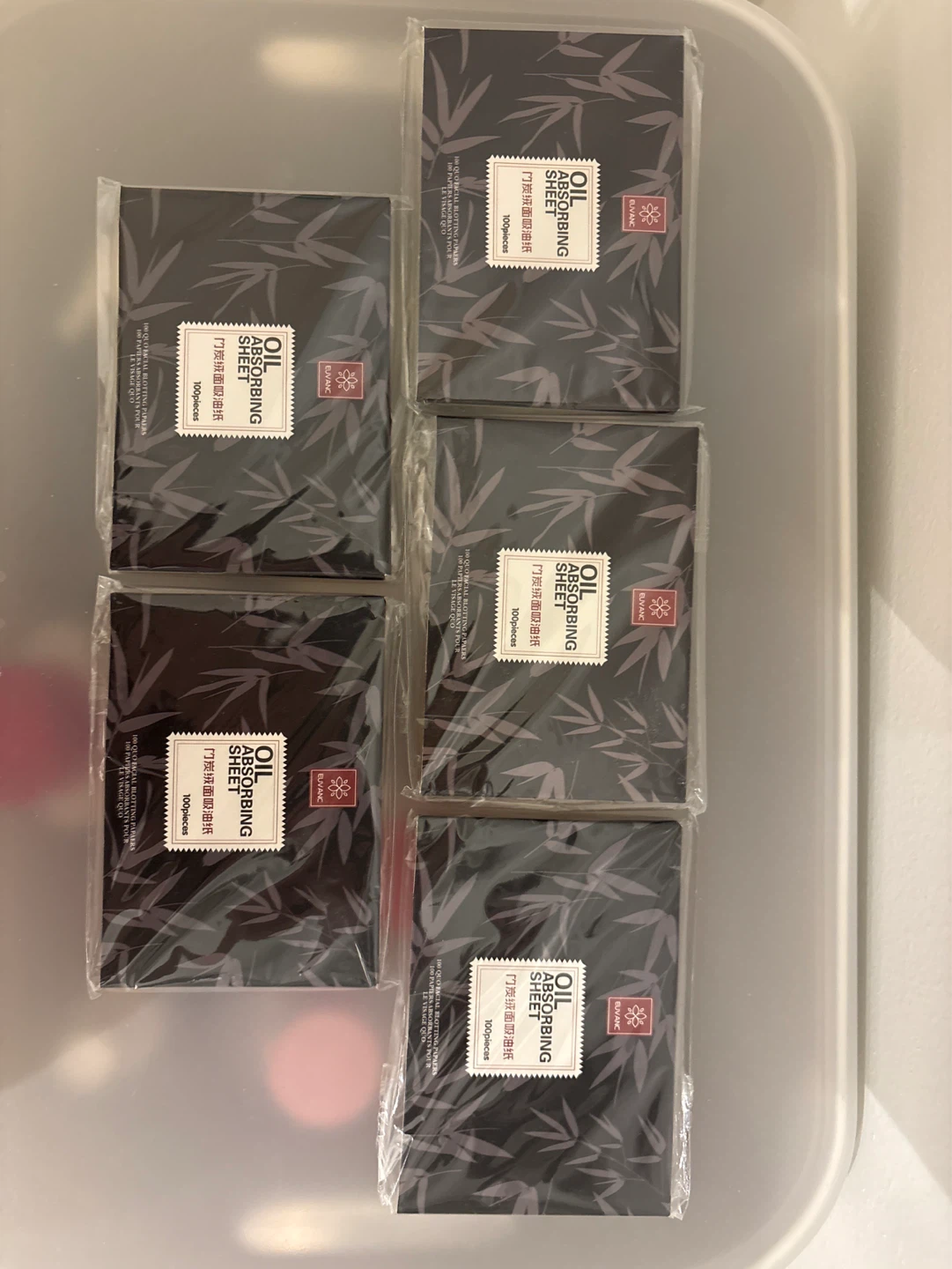 Blotting paper - 5 Pack (100 pcs each)