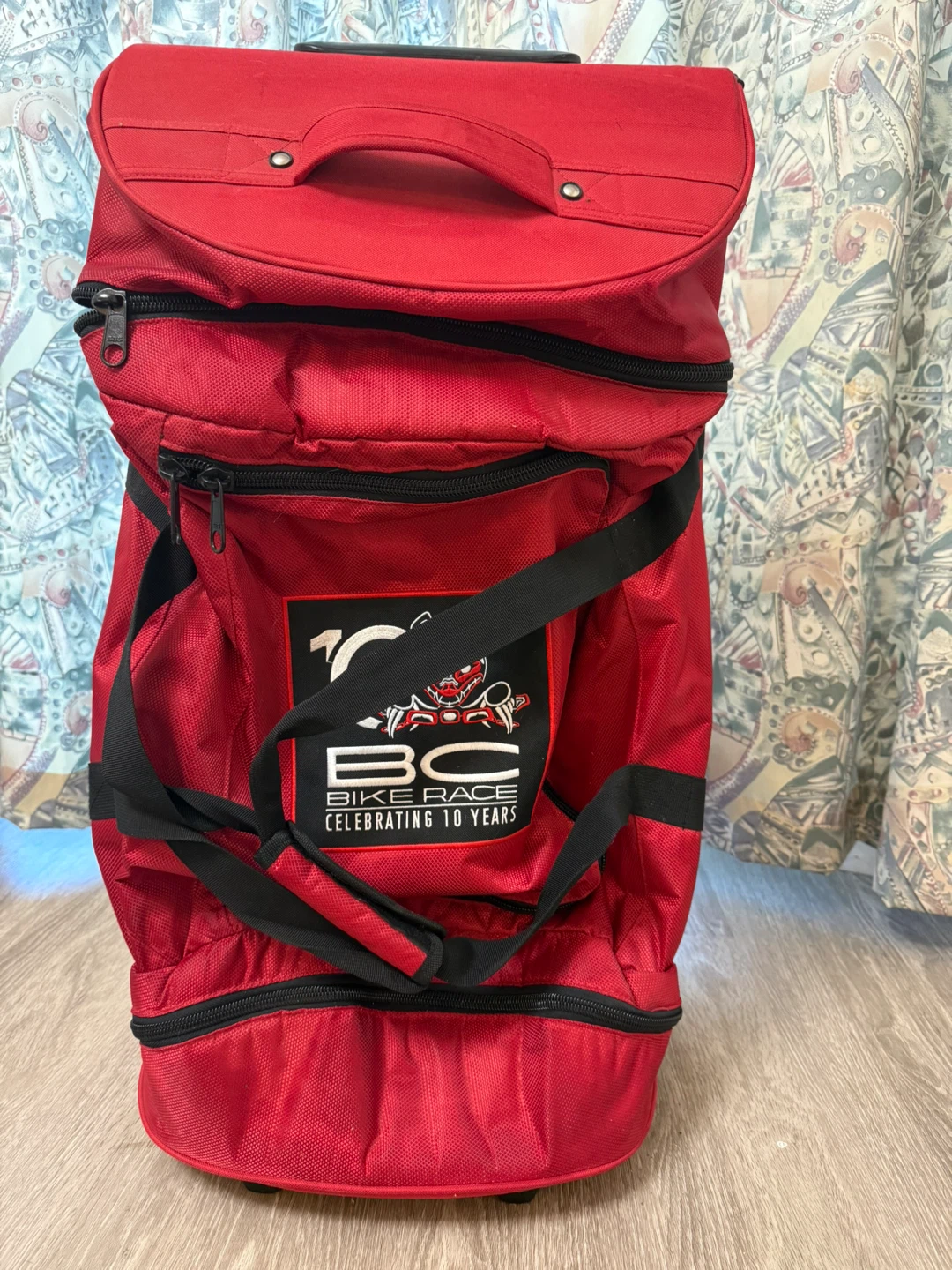 Red BC Bike Race Duffel Bag - photo 2
