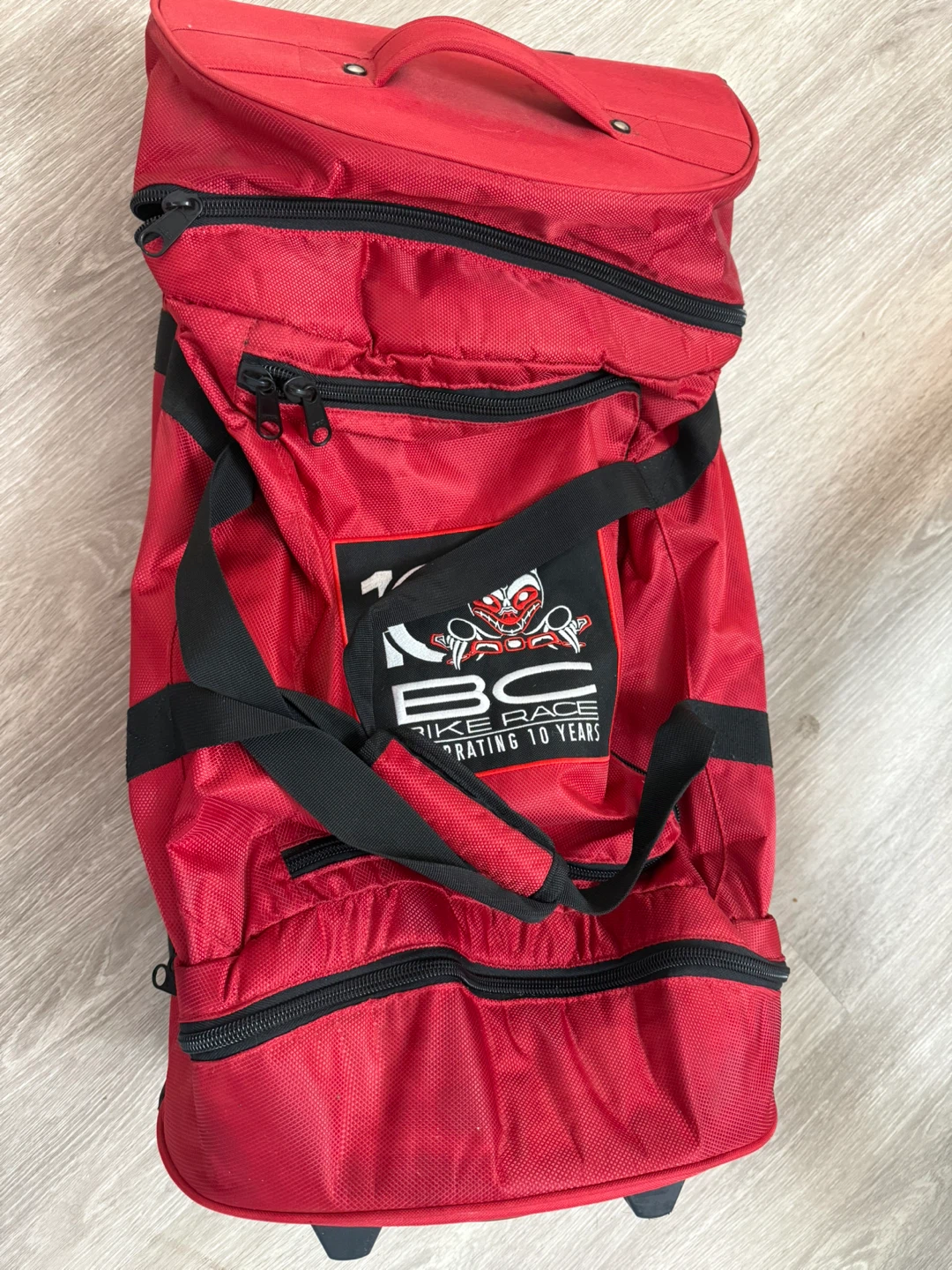 Red BC Bike Race Duffel Bag - photo 3