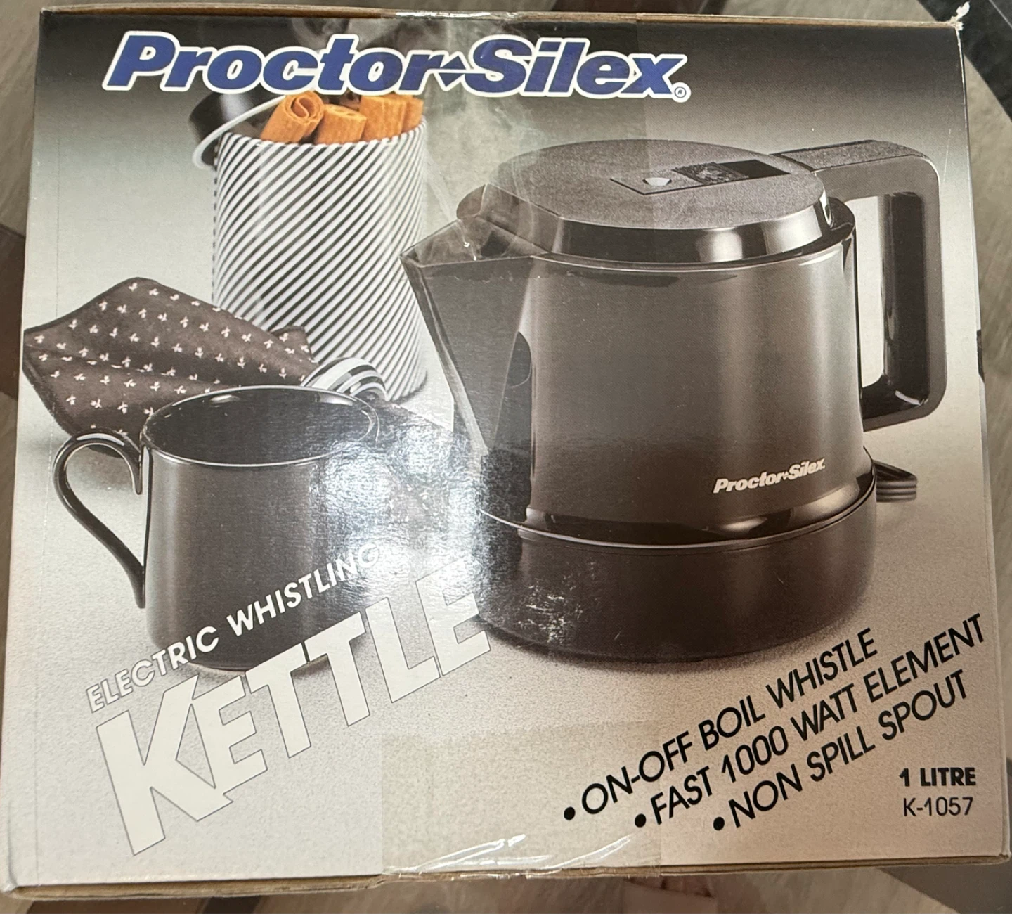 Proctor Silex Electric Kettle 1 Litre K-1057 - photo 2