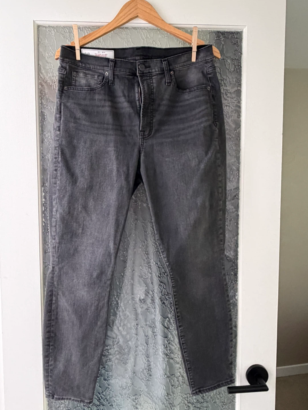 GAP True Skinny Sky High Jeans - Grey - Size 33