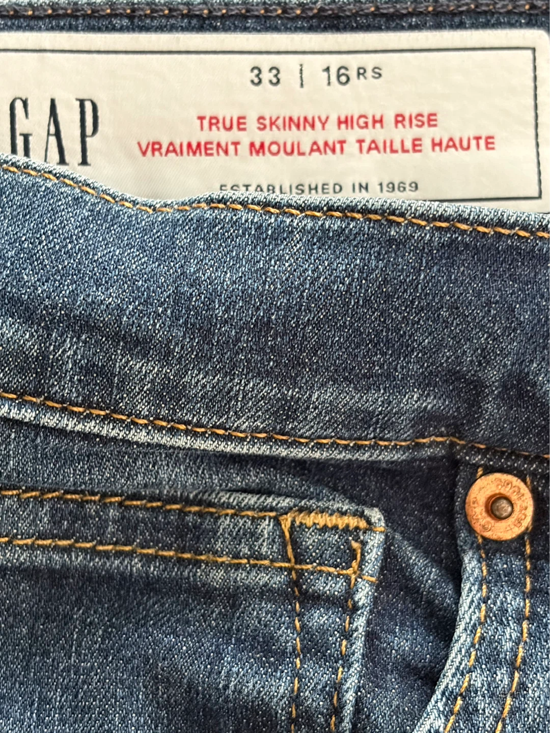 GAP True Skinny High Rise Jeans - photo 3