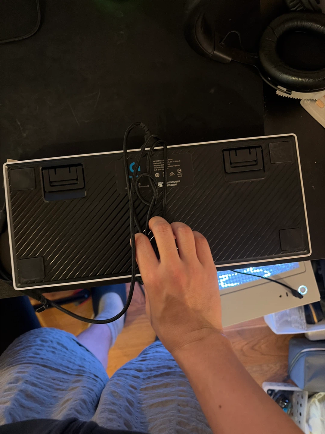 Logitech Mechanical Gaming Keyboard KDA collab - photo 2