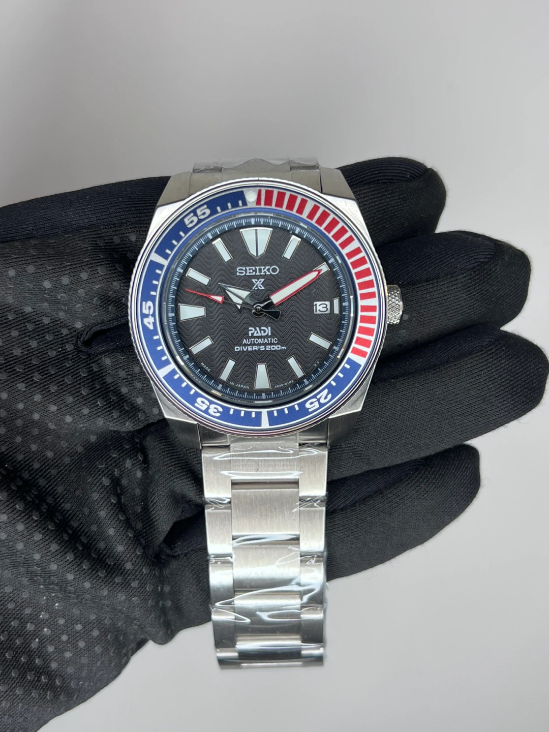 Seiko Prospex Samurai PADI Automatic Diving Watch 44mm