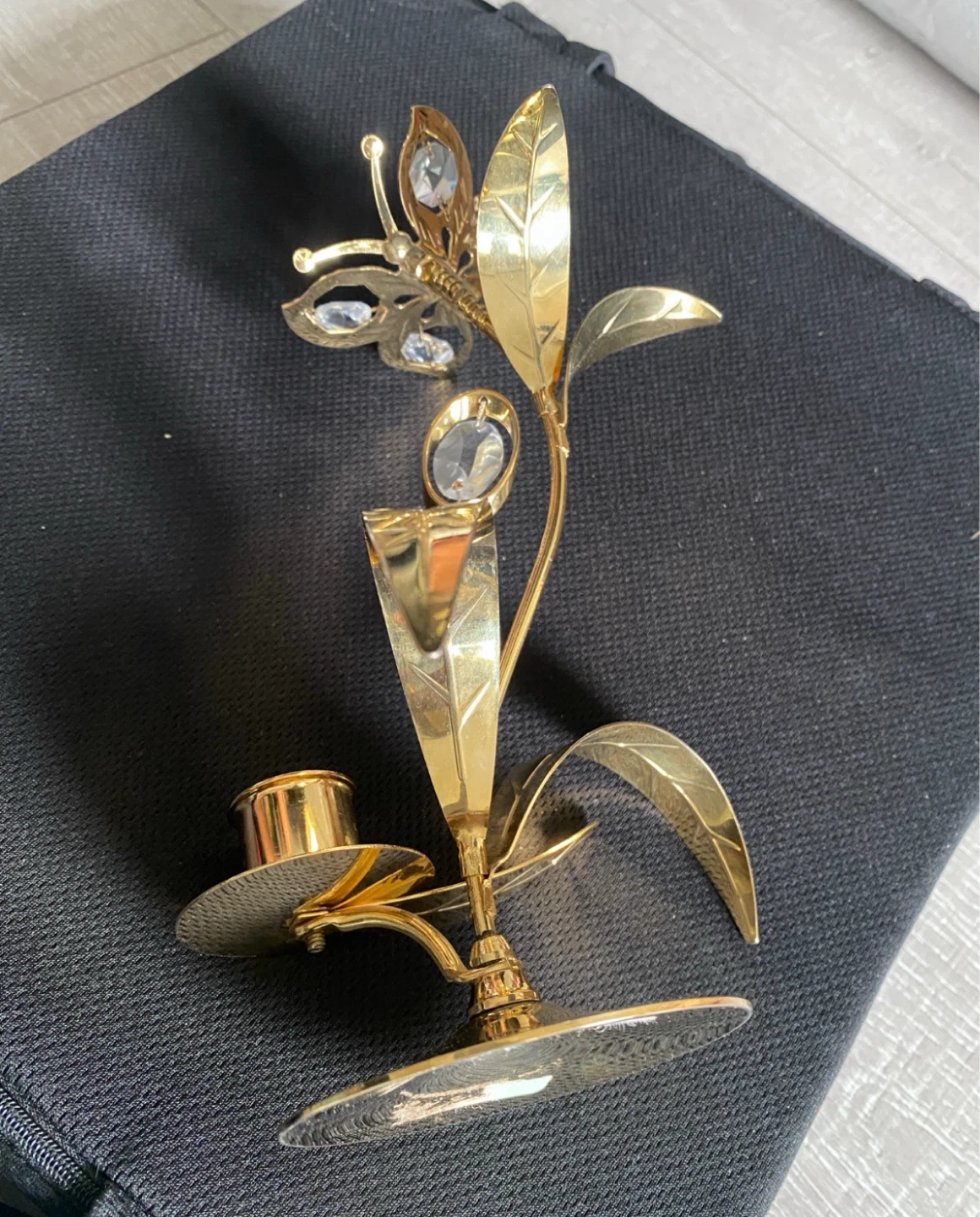 Crystal Butterfly and Tealight Holder - photo 4