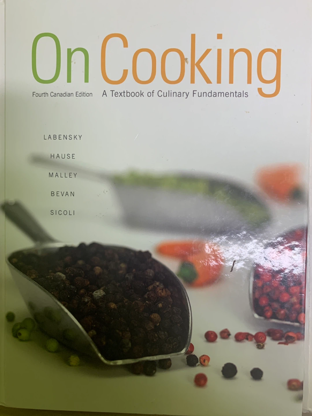Culinary arts textbooks