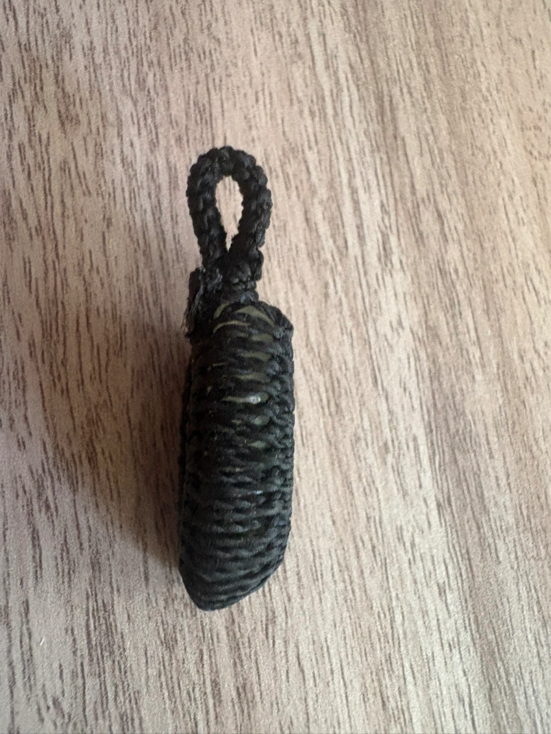 Macrame Pendant with Natural Stone Macrame Labradorite Necklace - photo 2