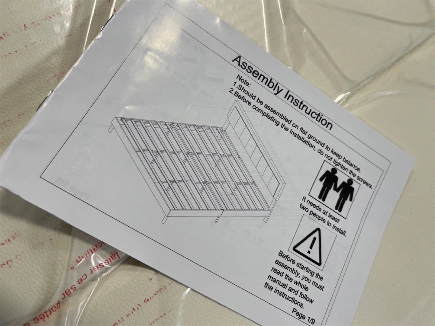 Catrimown King Size Led Bed Frame - photo 2
