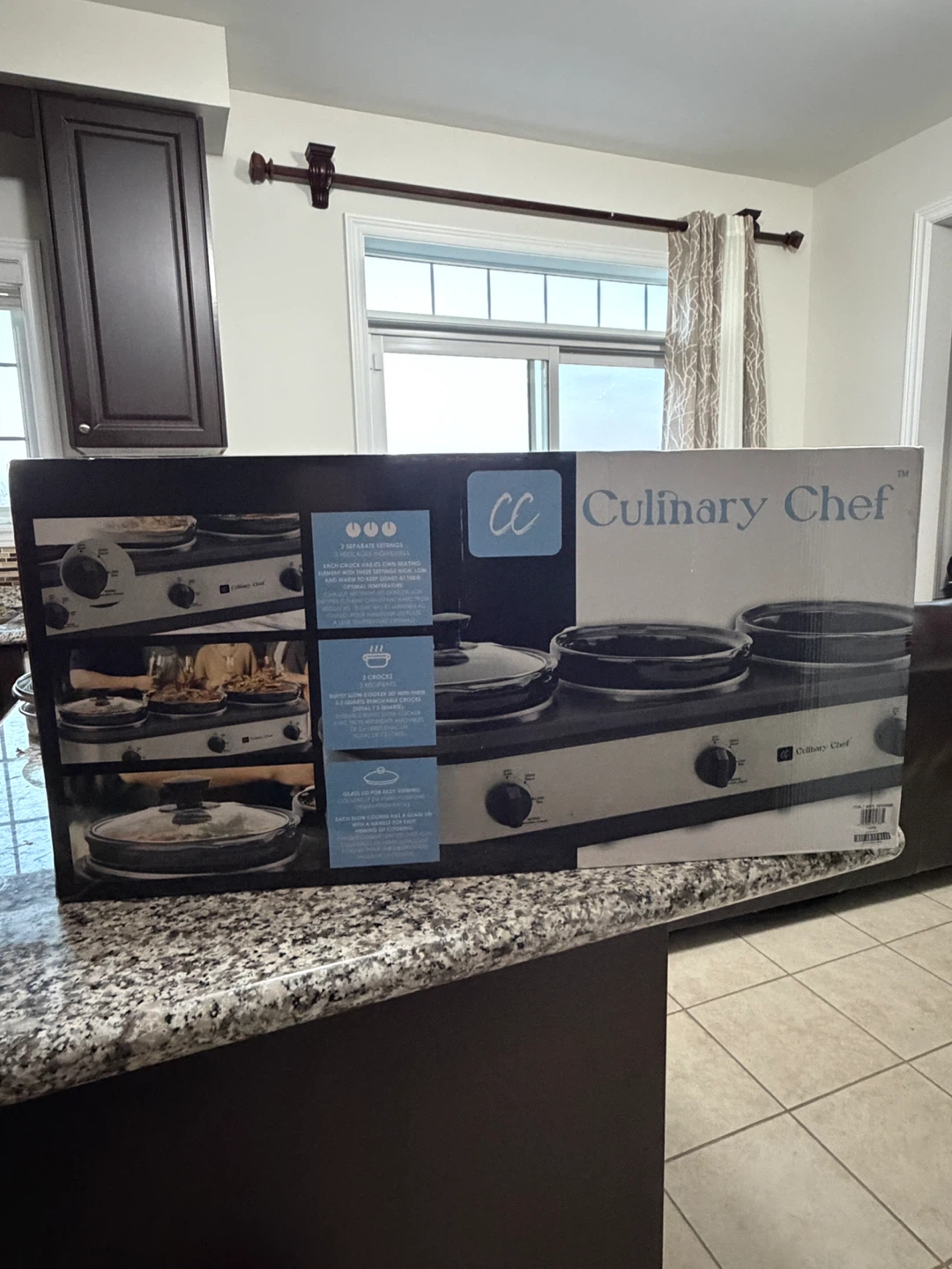 Culinary Chef Triple Slow Cooker & Server - photo 2
