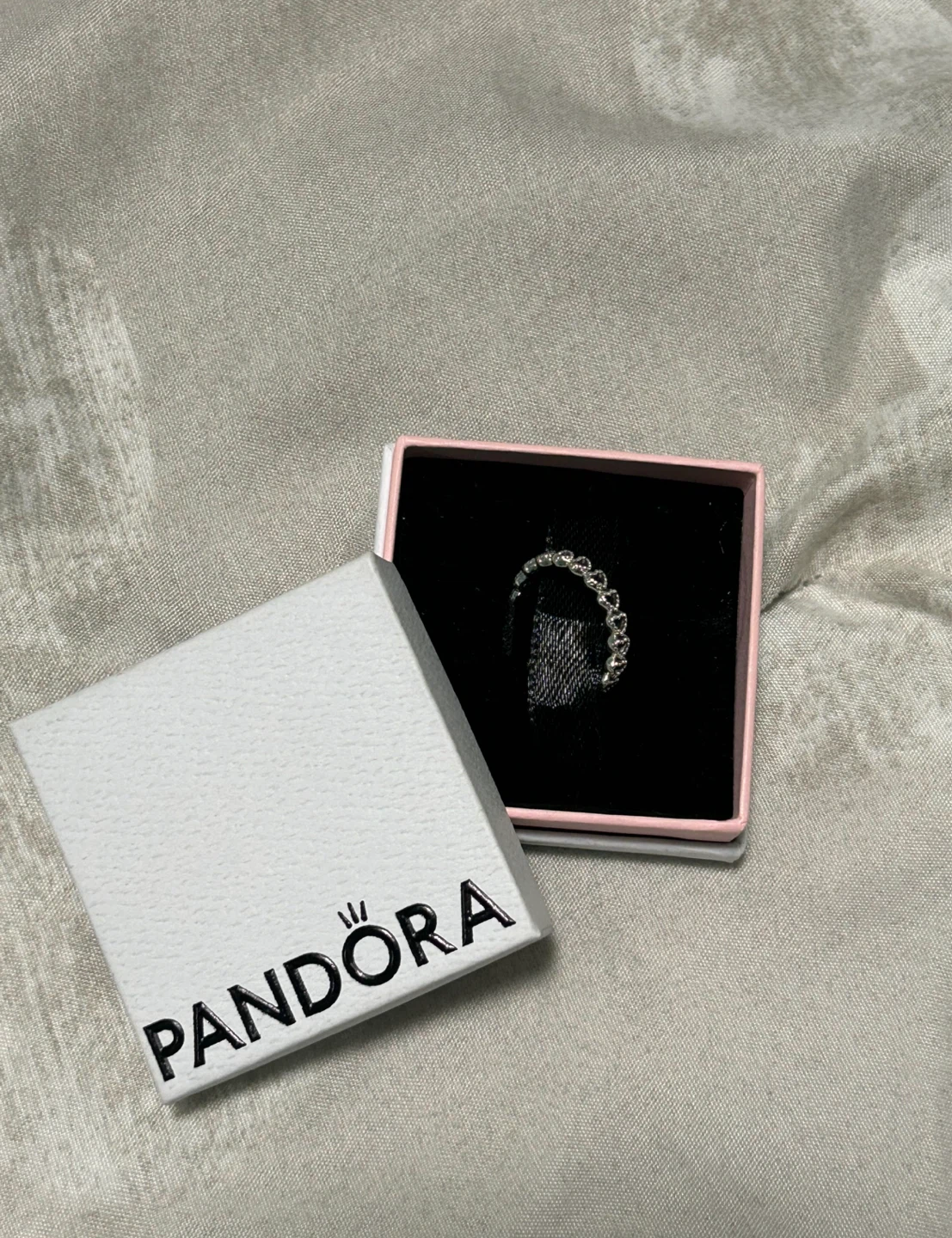 Pandora Band of Hearts Ring - photo 2