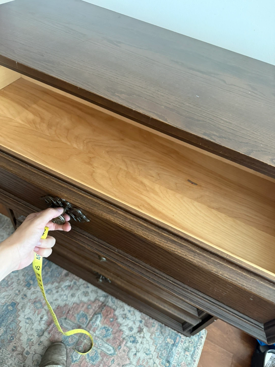 FREE Dark Wood 5-Drawer Dresser - photo 2
