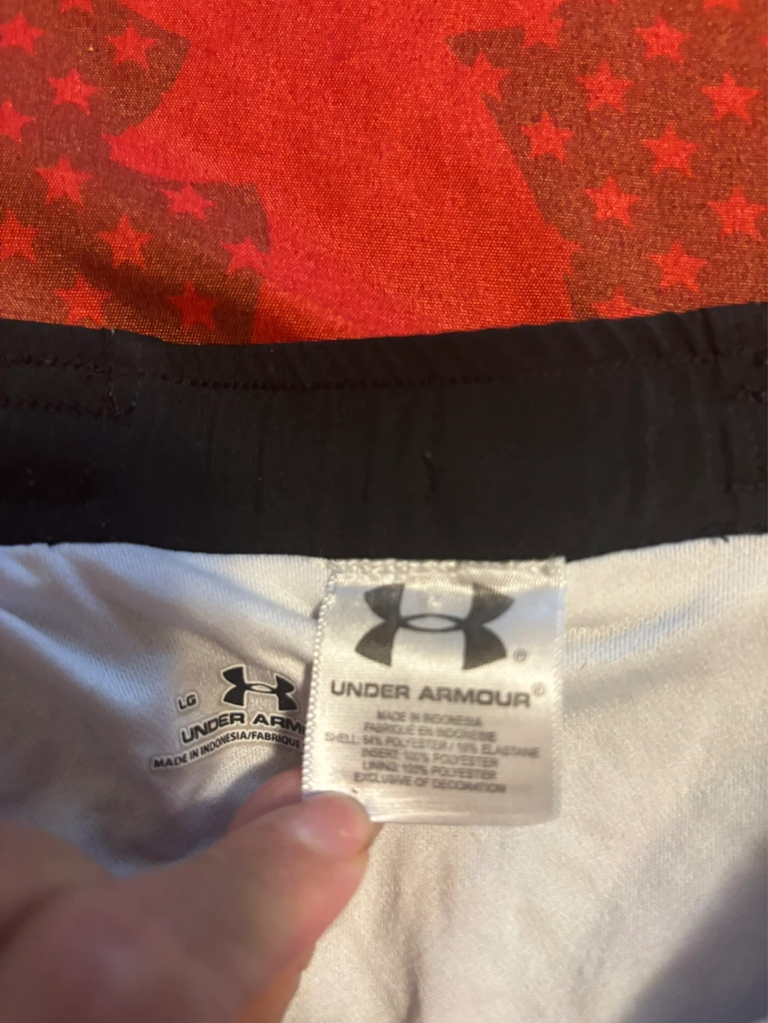 Under Armour Women's Running Shorts Black Pink Size LG - photo 2