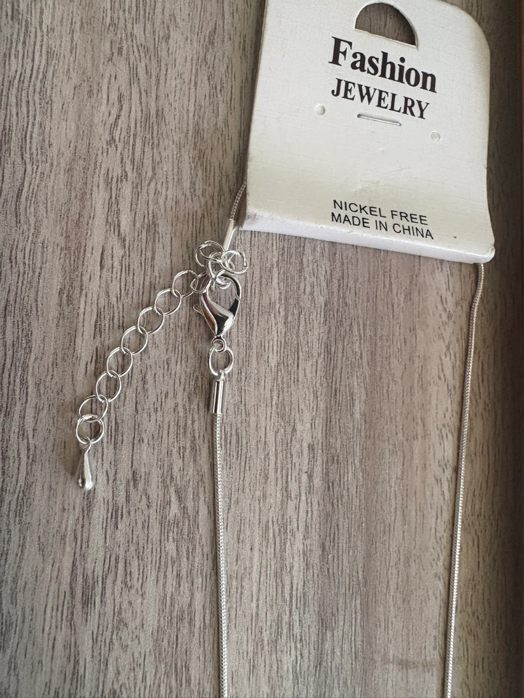 Fashion Jewelry Silver Tone Heart Pendant Necklace - photo 3
