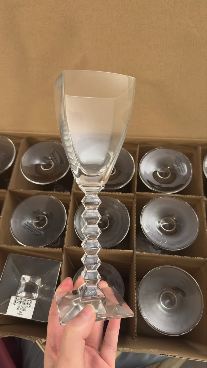 Crystal King Vino Stem Wine Glasses - 18 PC - photo 3