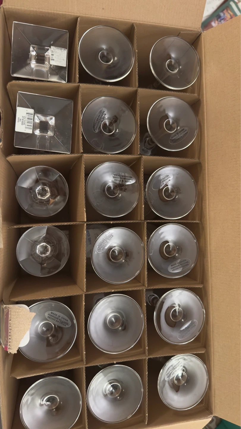 Crystal King Vino Stem Wine Glasses - 18 PC - photo 5
