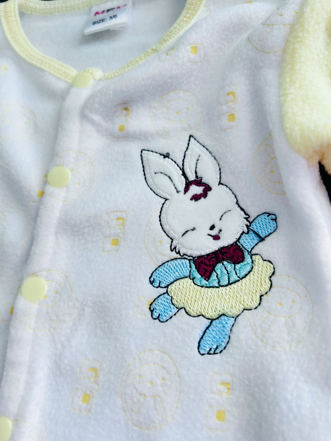 MFM Baby Snowsuit with Mittens Size 3-6 Months - photo 3