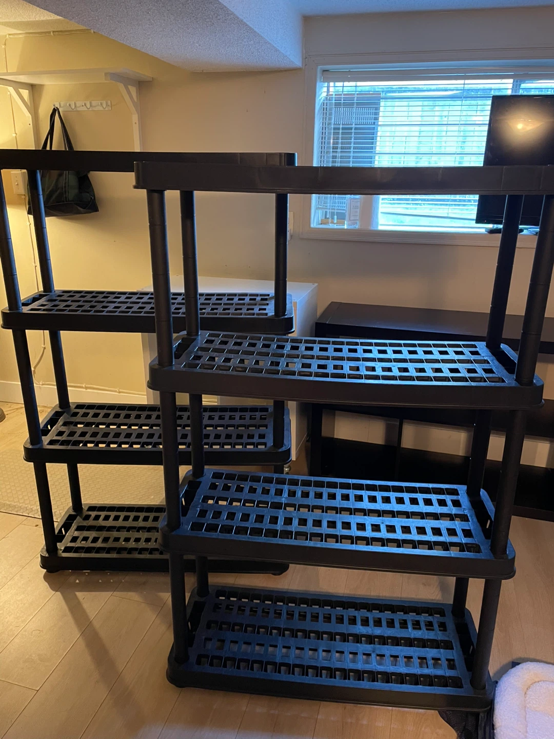 Garage Plastic Storage Shelves