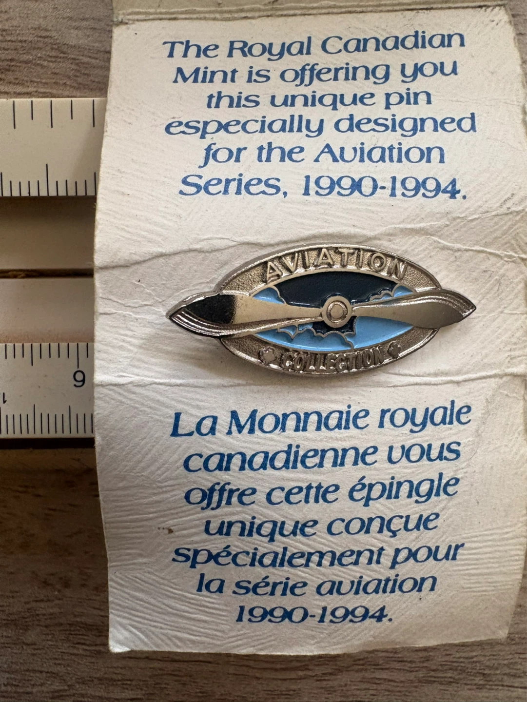 Royal Canadian Mint Aviation Series 1990-1994 Pin