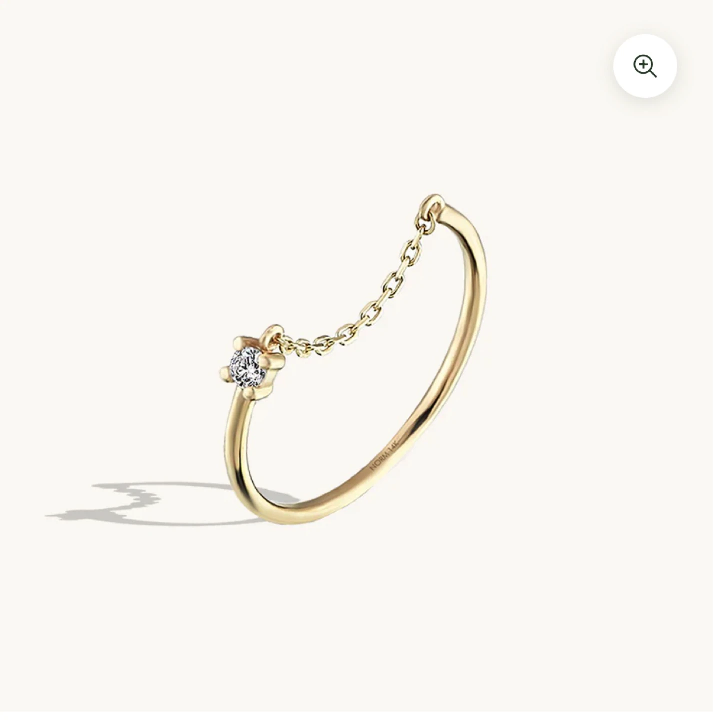 Solid 14k Gold Ring for Sale – Size 7.5
