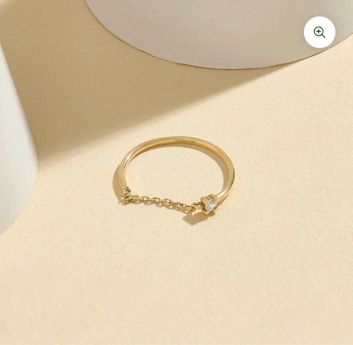 Solid 14k Gold Ring for Sale – Size 7.5 - photo 3
