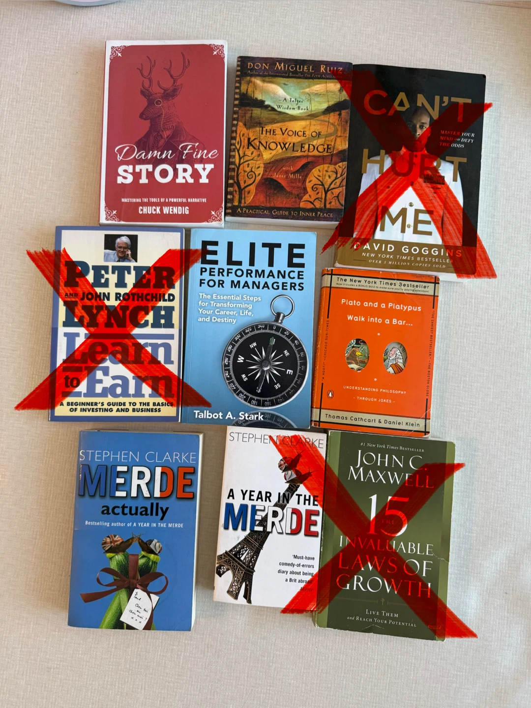 Assorted Paperback Booms